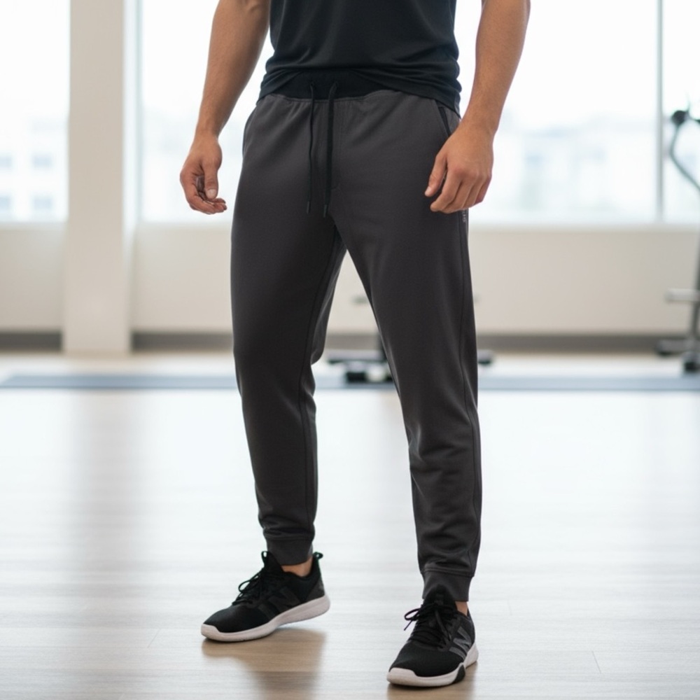 Hylete Men’s Charcoal Jogger Pants | medium